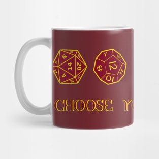 Choose your weapon RPG Mug